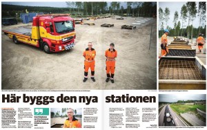 Artikel i tidningen Mitt Dalarna om Lundbärgarna AB.