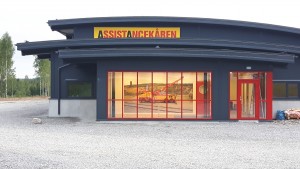 Bild på Assistancekåren Falun och Borlänges nya stationshus