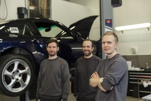 Harri ny tekniker på Porsche Service Center Haninge